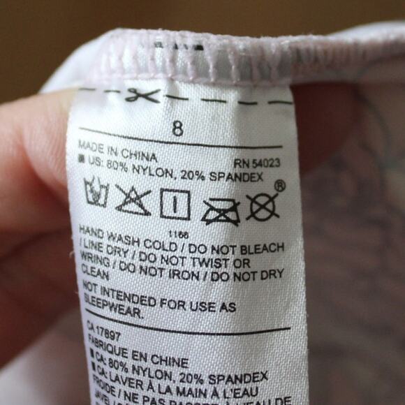 Janie and Jack Short Ruffle Sleeve Floral Rash Guard Bathing Suit Swim Top 8 - Picture 5 of 5